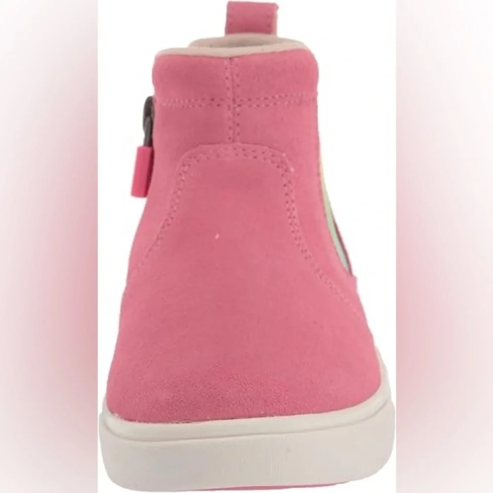 UGG Hamden II Rainbow Chelsea Sneaker Boots Pink Rose Toddler Girls Size 11
